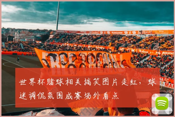 世界杯赌球相关搞笑图片走红，球迷调侃氛围成赛场外看点