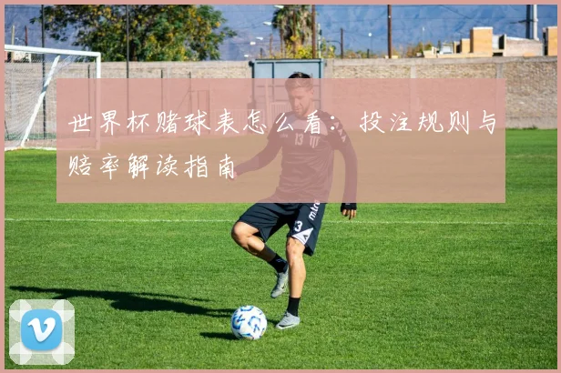 世界杯赌球表怎么看：投注规则与赔率解读指南